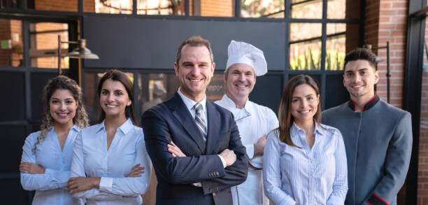 Horecateam van diverse professionals – van bediening tot chef en manager